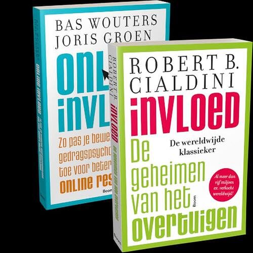 Foto van Set invloed en online invloed - bas wouters, joris groen, robert cialdini - paperback (9789024447695)