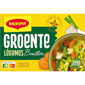 Foto van Maggi groente bouillon tabletten 8 stuks 81, 6g bij jumbo