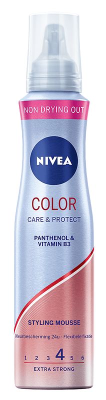 Foto van Nivea color care & protect styling mousse