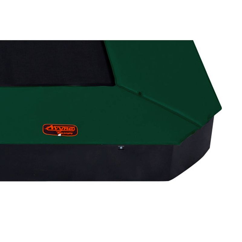 Foto van Avyna pro-line top safe trampoline beschermrand 520 x 305 cm (352) - flatlevel - groen