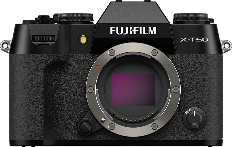 Foto van Fujifilm x-t50 body zwart