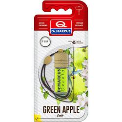 Foto van Dr. marcus ecolo green apple autogeurtje met neutrafresh technologie - luchtverfrisser auto - 4,5 ml