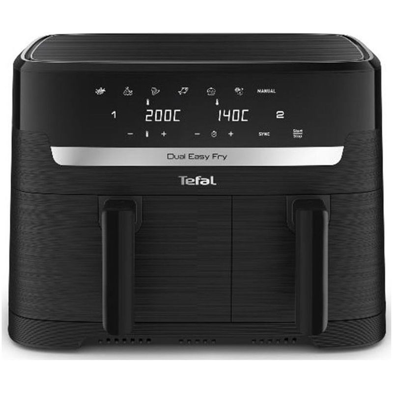 Foto van Tefal ey901n airfryer zwart