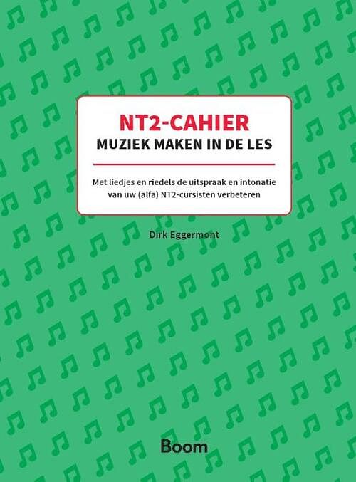 Foto van Nt2-cahier muziek maken in de les - dirk eggermont - paperback (9789024422098)