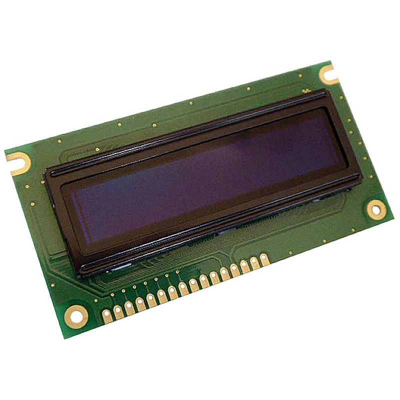 Foto van Display elektronik oled-module geel zwart 16 x 2 pixel (b x h x d) 84 x 10 x 44 mm dep16202-y