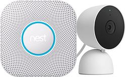 Foto van Google nest cam + nest protect