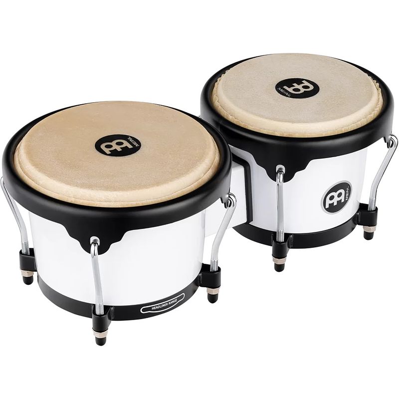 Foto van Meinl hb50wh journey series abs bongoset