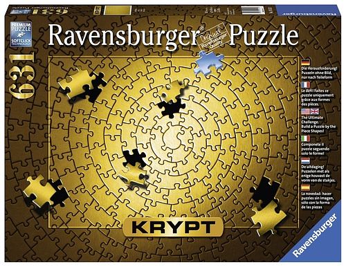 Foto van Ravensburger - puzzel 631 stukjes krypt gold