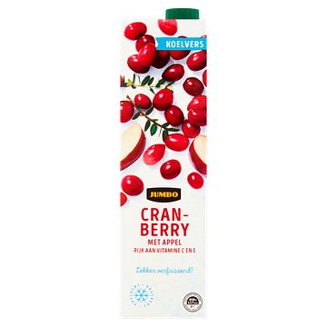 Foto van Jumbo cranberry met appel 1l