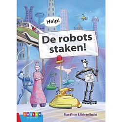 Foto van Help! de robots staken! - leesserie estafette