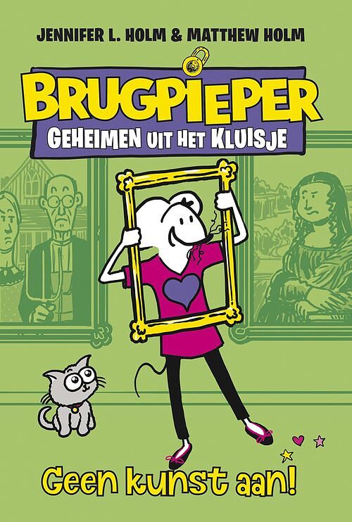 Foto van Geen kunst aan! - jennifer l. holm, matthew holm - ebook (9789026150319)