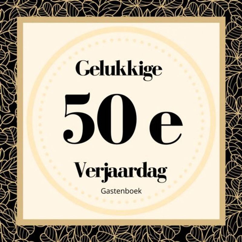 Foto van Gelukkige 50e verjaardag gastenboek