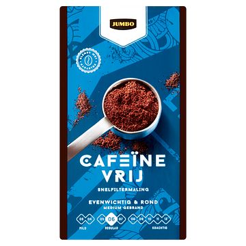 Foto van Jumbo snelfiltermaling cafeinevrij 500g