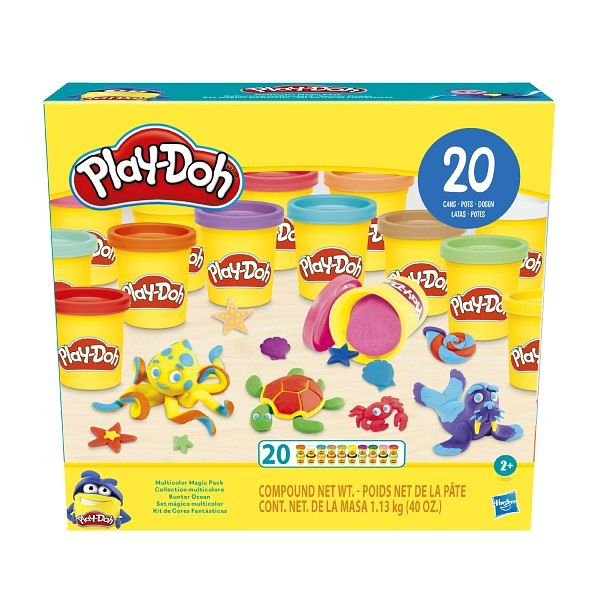 Foto van Playdoh 20 pack multicolor magic