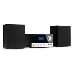 Foto van Stereo set met cd speler en radio - audizio toulon - bluetooth en mp3 speler - losse speakers