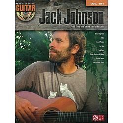 Foto van Hal leonard - guitar play along vol. 181 - jack johnson