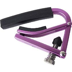 Foto van Shubb l1 lite violet capo voor elektrische en western gitaar