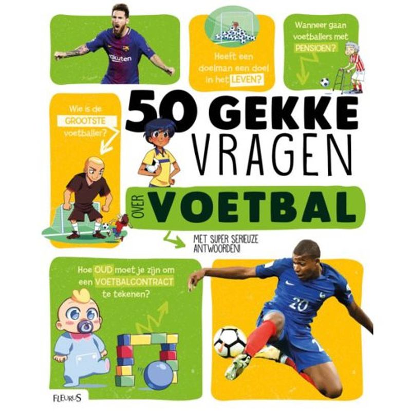 Foto van 50 gekke vragen over voetbal - 50 gekke vragen