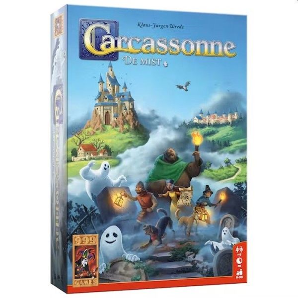 Foto van 999-games spel carcassonne de mist