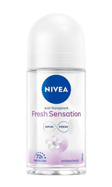 Foto van Nivea fresh sensation antbacterial deoroller