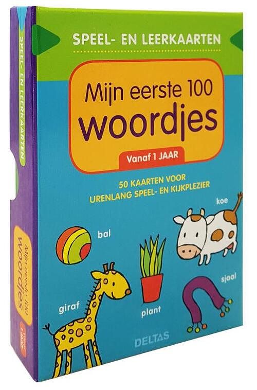 Foto van Speel- en leerkaarten - mijn eerste 100 woordjes vanaf 1 jaar - znu - overig (9789044757156)