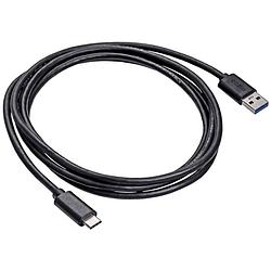 Foto van Akyga usb-kabel usb-a stekker, usb-c stekker 1.8 m zwart ak-usb-29