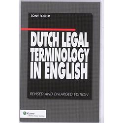 Foto van Dutch legal terminology in english