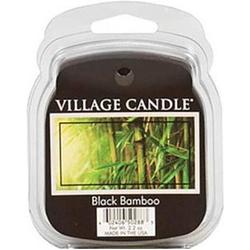 Foto van Village candle geurwax black bamboo 3 x 8 x 10,5 cm zwart