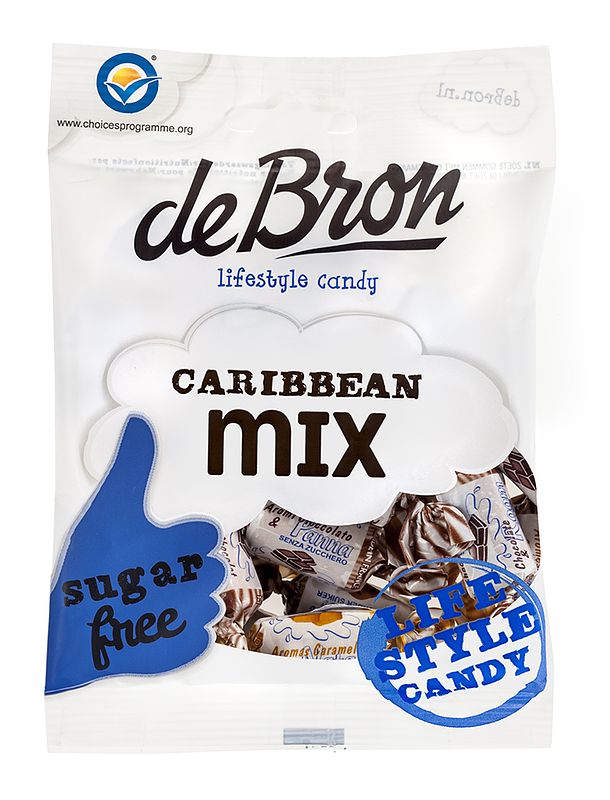 Foto van De bron caribbean toffeemix suikervrij