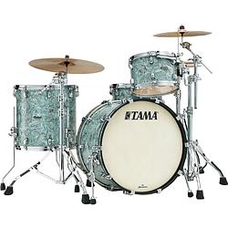 Foto van Tama mr32czs-slw starclassic maple sky blue swirl ch 3d. shellset