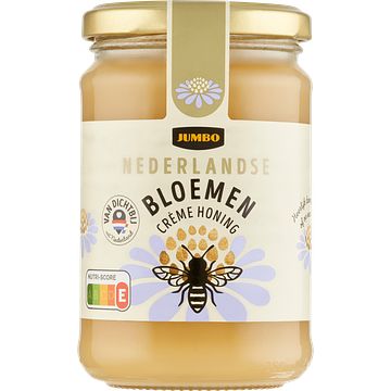 Foto van Jumbo nederlandse bloemen creme honing 350 g