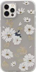 Foto van Bluebuilt daisy gold soft case apple iphone 12 pro max back cover transparant