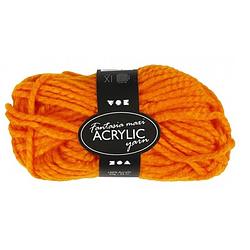 Foto van Creotime acrylgaren oranje 35 m. 50 gram