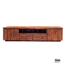 Foto van Benoa bridge 2 door 2 drawer tv cabinet teak 200 cm