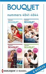 Foto van Bouquet e-bundel nummers 4041 - 4044 - caitlin crews - ebook (9789402539714)