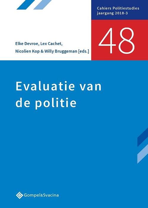 Foto van Evaluatie van de politie - paperback (9789463710336)