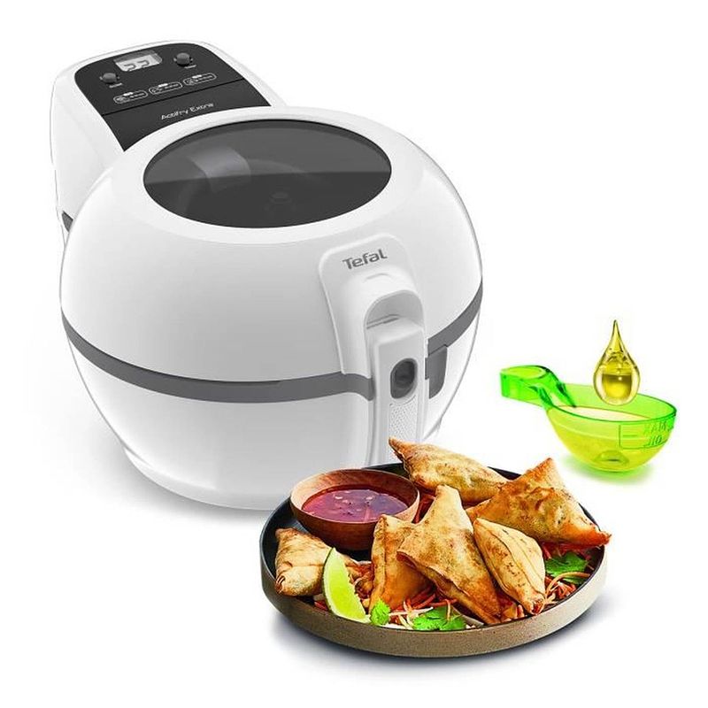 Foto van Tefal olievrije friteuse, inhoud 1,2 kg, reukloos, krokante frietjes, speciale toepassing, airfryer, actifry fz722015