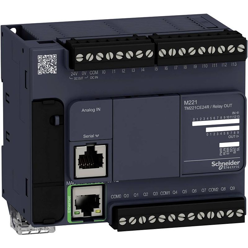 Foto van Schneider electric schneider electric tm221ce24r plc-uitbreidingsmodule