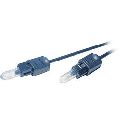 Foto van Speaka professional toslink digitale audio aansluitkabel [1x toslink-stekker (odt) - 1x toslink-stekker (odt)] 1.00 m zwart