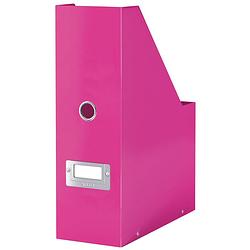 Foto van Leitz tijdschriftenhouder wow click & store roze