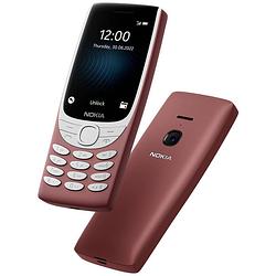 Foto van Nokia 8210 4g mobiele telefoon rood