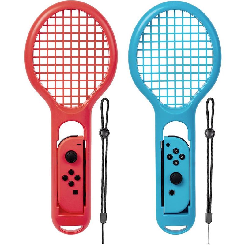 Foto van Tennisschläger doppelpack accessoireset voor nintendo switch