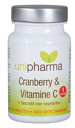 Foto van Unipharma cranberry & vitamine c