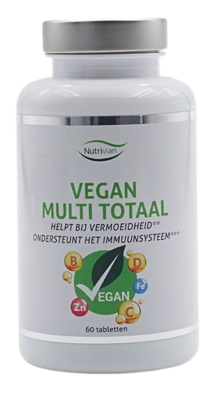 Foto van Nutrivian vegan multi totaal tabletten