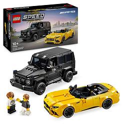 Foto van Lego speed champions mercedes-amg g 63 en mercedes-amg sl 63 76924