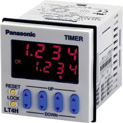 Foto van Panasonic lt4h24j lt4h24j tijdrelais multifunctioneel 12 v/dc, 24 v/dc 1 stuk(s) tijdsduur: 0.001 s - 999.9 h 1x wisselcontact