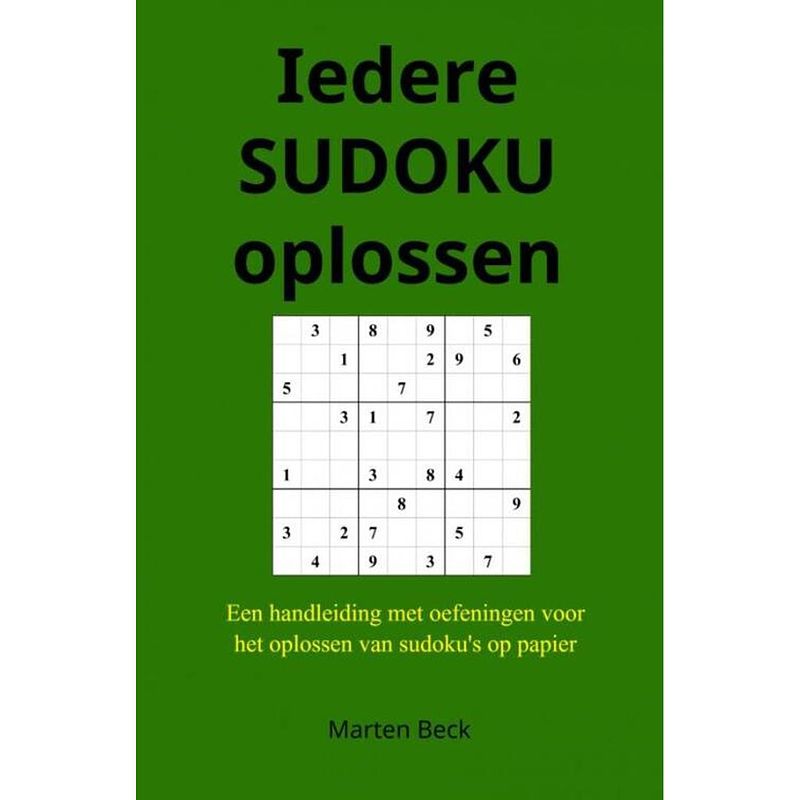 Foto van Iedere sudoku oplossen