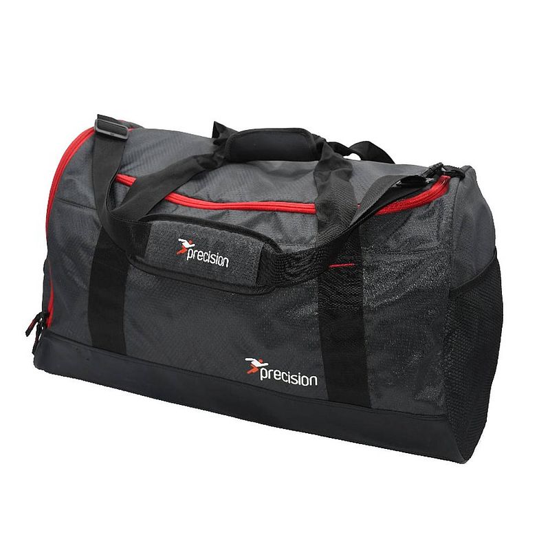 Foto van Precision sporttas pro hx 65 liter polyester zwart/rood maat m