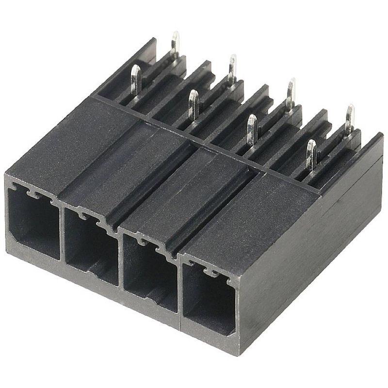 Foto van Weidmüller sv 7.62hp/10/270g 3.5sn bk bx printplaatconnector totaal aantal polen 10 aantal rijen 1 totaal aantal polen 10 24 stuk(s)