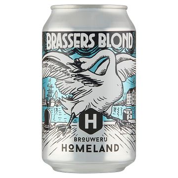 Foto van Homeland brassers blond blik 330ml bij jumbo